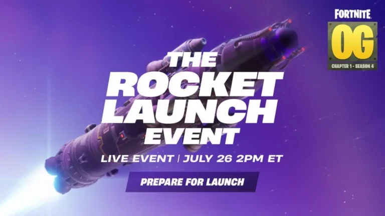 Fortnite OG "Blast Off" Live Event